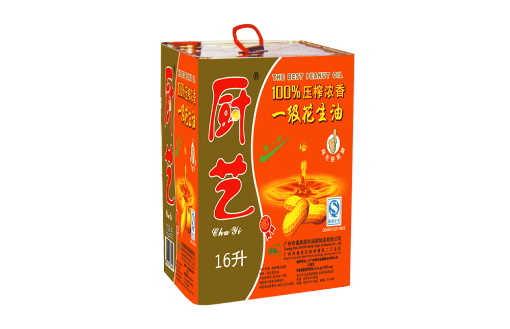 厨艺一级花生油16L